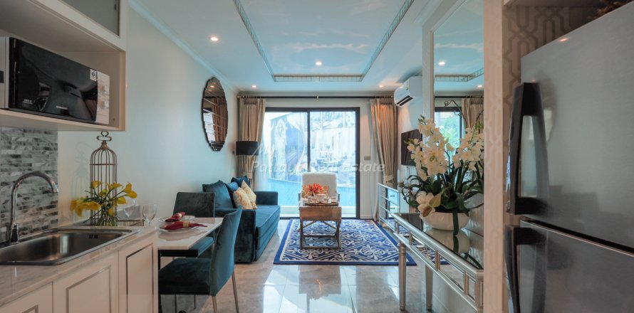 Кондоминиум с 1 спальней в Банг Ламунге, Таиланд № 105067