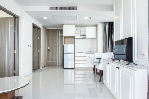 Condo à Bang Sare, Thaïlande, 1 chambre  № 130657 - photo 4