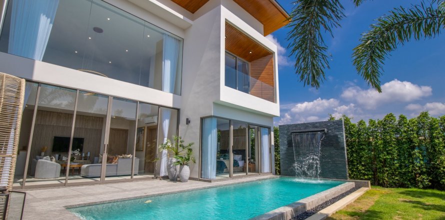 Вилла в Банг Тао, Таиланд с 4 комнатами  № 70405