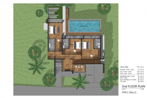 House in Ko Samui, Thailand 3 bedrooms № 144375 - photo 11