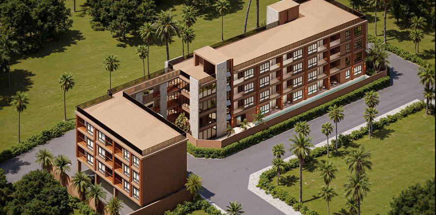 Квартира в Паттайе, Таиланд с 3 комнатами  № 144379