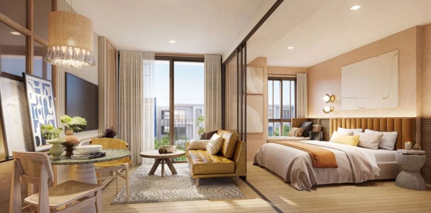 Кондоминиум с 2 комнатами в Хуа Хине, Таиланд в Cabanas Hua Hin № 123589