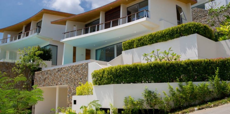 Villa à Ko Samui, Thaïlande 3 chambres № 124696