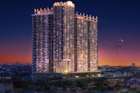 Квартира в Паттайе, Таиланд с 2 комнатами  № 130399 - фото 18