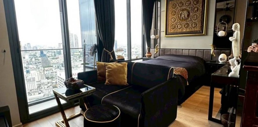 Condo à Bangkok, Thaïlande, 1 chambre № 132662