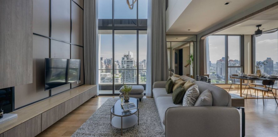 Кондоминиум с 1 спальней в Бангкоке, Таиланд № 143248