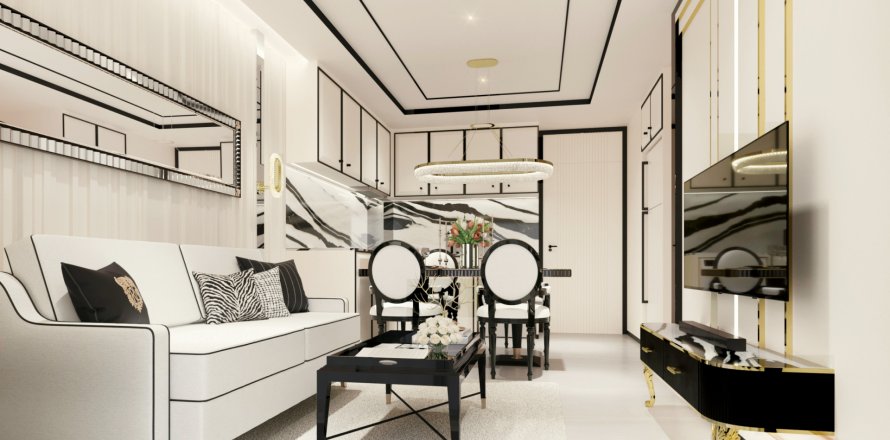 Condo à Bang Lamung, Thaïlande, 2 chambres  № 124031