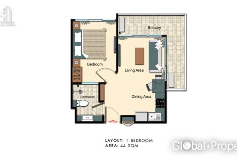 Hors-plan City Garden Tower à Pattaya, Thaïlande № 27647 - photo 23