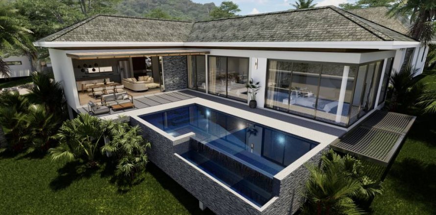 Villa in Phang Nga, Thailand 3 bedrooms № 85608