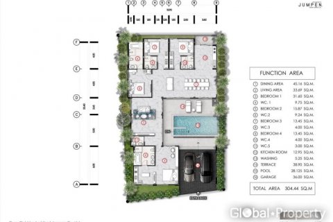 Дом в Паттайе, Таиланд с 5 спальнями  № 125755 - фото 5