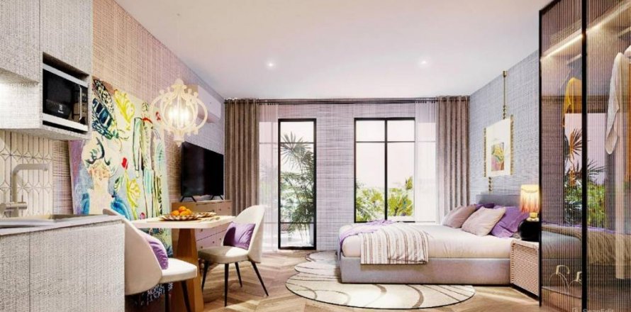 Кондоминиум с 1 спальней в Кароне, Таиланд № 124736