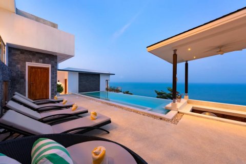 Вилла в Самуи, Таиланд с 4 спальнями  № 124669 - фото 10