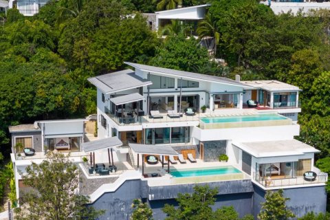 Вилла в Самуи, Таиланд с 4 спальнями  № 124669 - фото 1