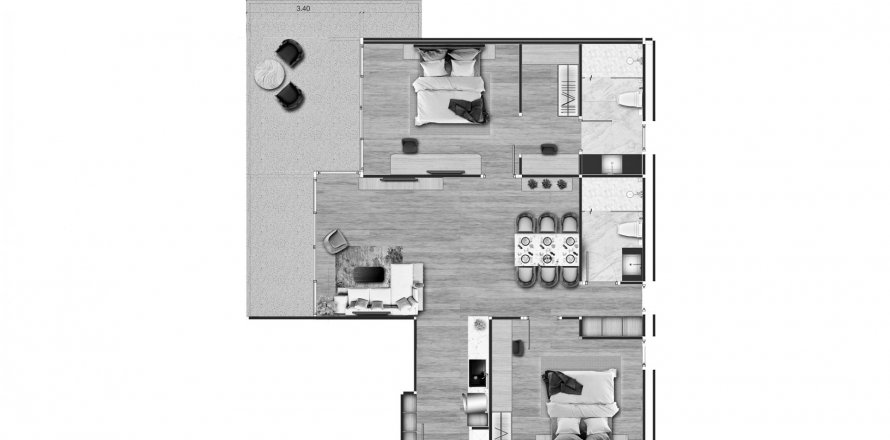 ЖК Coral Beach Oceanview Resort Patong в Кату, Таиланд № 130838 - фото 1