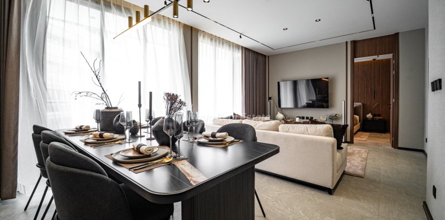 Condo à Sattahip, Thaïlande, 2 chambres  № 126736