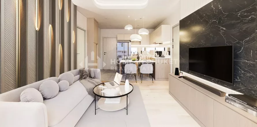 Condo à Phuket, Thaïlande, 2 chambres № 131298