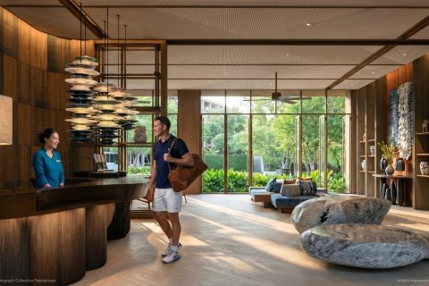 Кондоминиум с 2 комнатами в Банг Тао, Таиланд № 70393 - фото 21