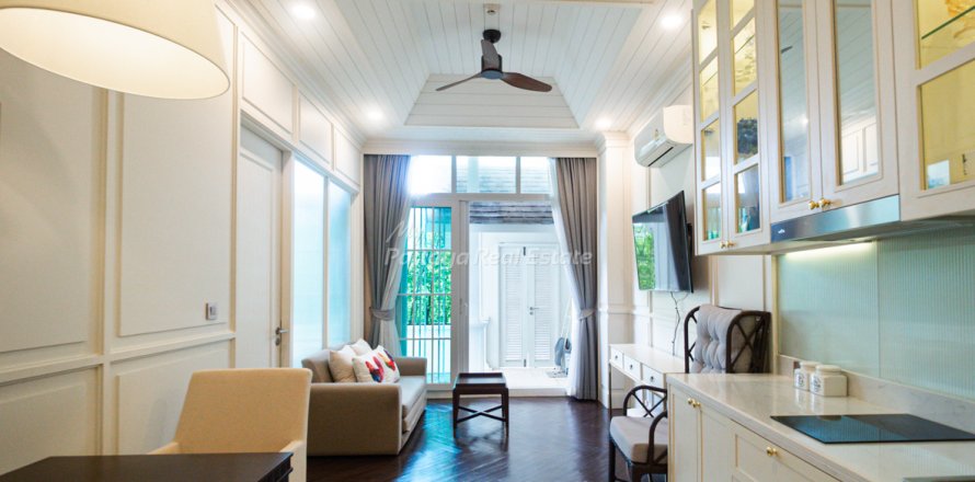 Кондоминиум с 1 спальней в Саттахипе, Таиланд № 132203