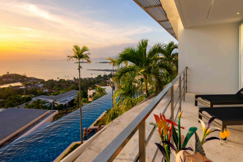 Кондоминиум с 3 спальнями в Самуи, Таиланд № 126818 - фото 13