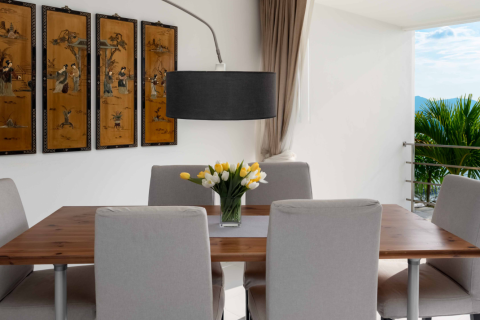 Кондоминиум с 3 спальнями в Самуи, Таиланд № 126818 - фото 5