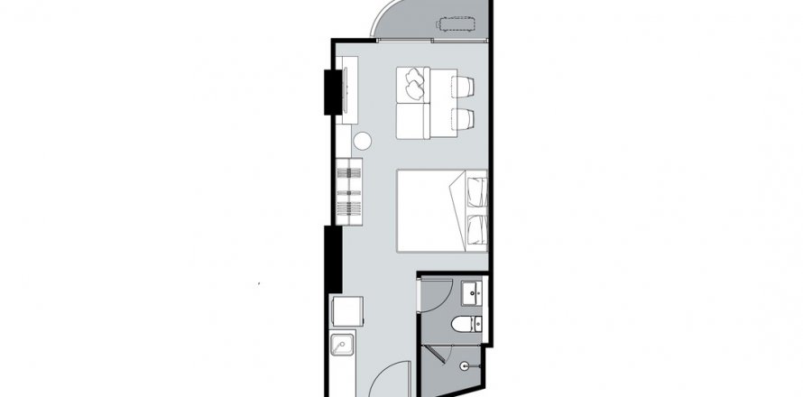 ЖК Supalai Blue Whale Hua Hin в Хуа Хине, Таиланд № 130836 - фото 1