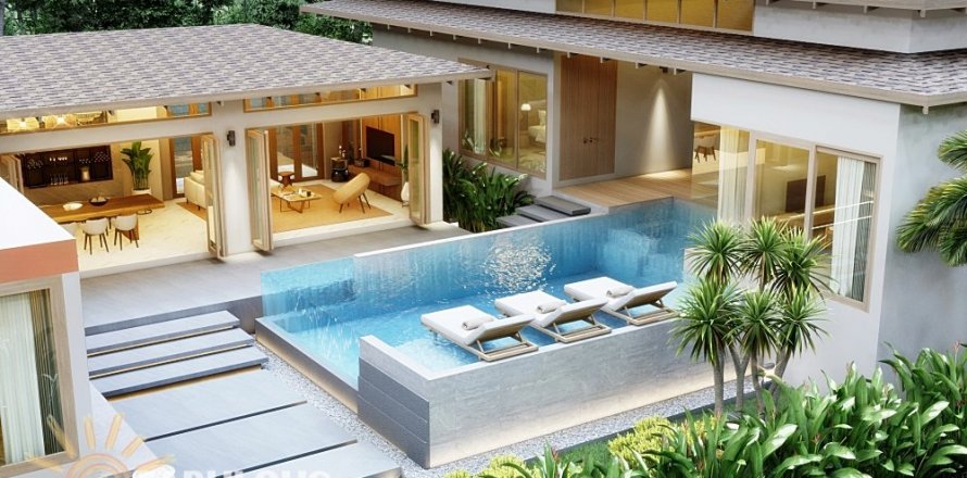 Villa in Phuket, Thailand 4 bedrooms № 124325