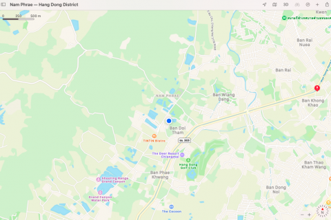 Terrain à Hang Dong, Thaïlande 3348 m2 № 142645 - photo 4