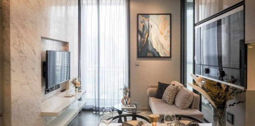 Condo à Huai Khwang, Bangkok, Thaïlande, 1 chambre  № 132549