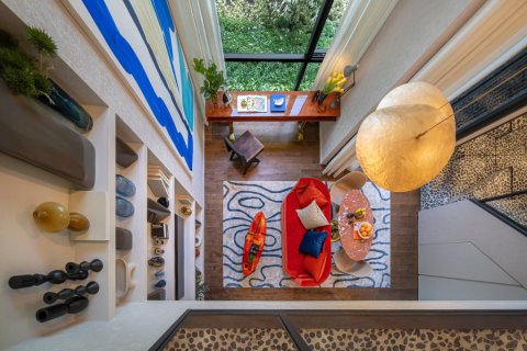 Дуплекс в Бангкоке, Таиланд с 1 спальней  № 104355 - фото 6