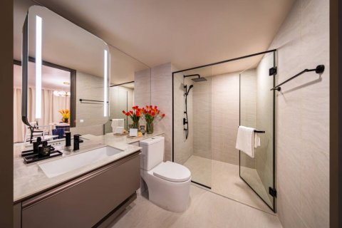 Дуплекс в Бангкоке, Таиланд с 1 спальней  № 104355 - фото 10