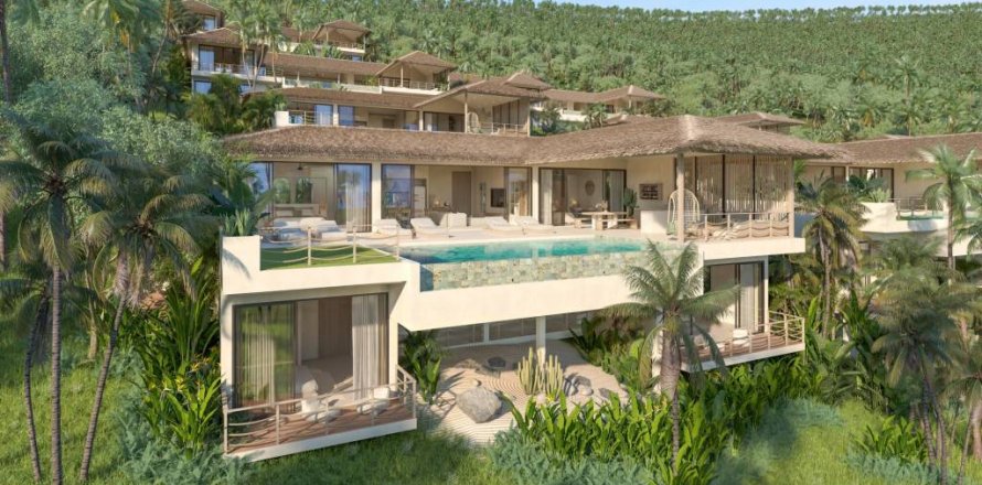Villa in Ko Samui, Thailand 4 bedrooms № 100088