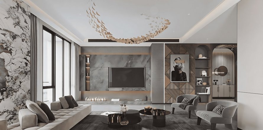 Квартира в Sapphire Luxurious Condominium Rama 3, Ян Нава, Бангкок, Таиланд с 1 спальней  № 130762