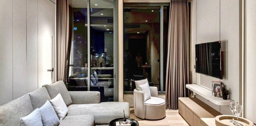 Кондоминиум с 1 спальней в Бангкоке, Таиланд № 132913