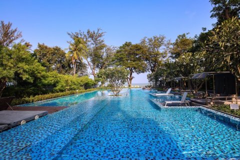 Condo à Hua Hin, Thaïlande, 2 chambres  № 125154 - photo 1