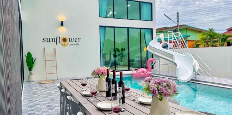 Вилла в Паттайе, Таиланд с 4 спальнями  № 141293