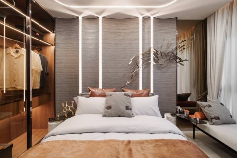 Кондоминиум с 1 спальней в Бангкоке, Таиланд № 104425 - фото 10