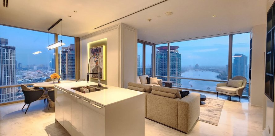 Кондоминиум с 2 спальнями в Сатхоне, Бангкок, Таиланд № 132246