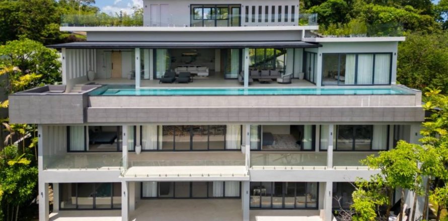 Вилла в Банг Тао, Таиланд с 4 спальнями № 125907