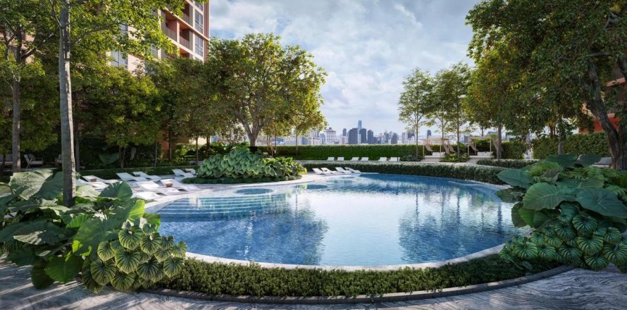 Appartement à Bangkok, Thaïlande 1 chambre № 133116