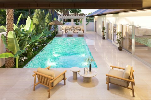 Дом в Самуи, Таиланд с 3 спальнями  № 130115 - фото 1