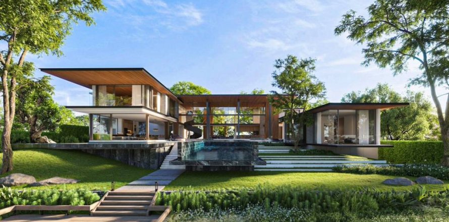 Вилла в Банг Тао, Таиланд с 4 спальнями  № 100079