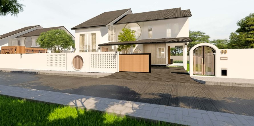 Вилла в Чиангмае, Таиланд с 4 спальнями № 126742