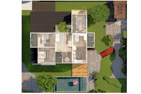 Вилла в Чиангмае, Таиланд с 4 спальнями  № 126742 - фото 15