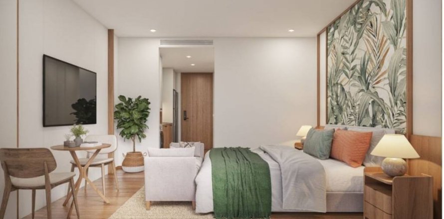 Студия в кондо в Банг Тао, Таиланд № 124733