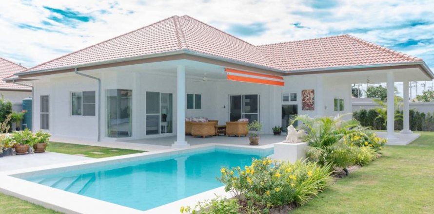 Вилла в Хуа Хине, Таиланд с 3 спальнями  № 132687