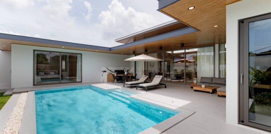 Вилла в Хуа Хине, Таиланд с 3 спальнями  № 119773