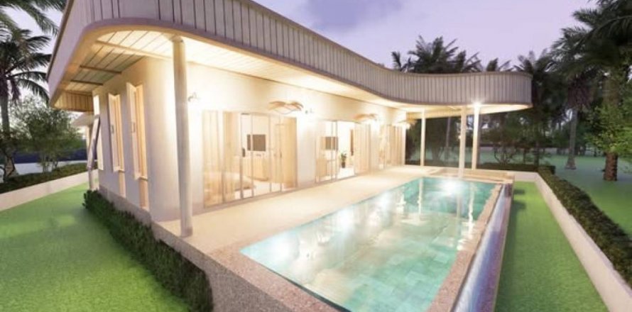 Villa à Surat Thani, Thaïlande 2 chambres № 124547