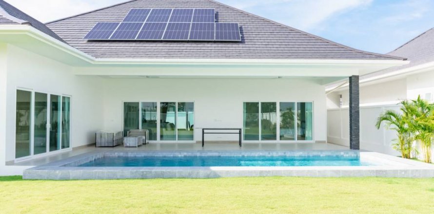 Вилла в Хуа Хине, Таиланд с 3 спальнями № 124417