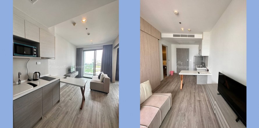 Condo à Pattaya, Thaïlande, 1 chambre  № 123509