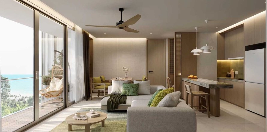 Condo à Bang Tao, Thaïlande, 2 chambres  № 120764